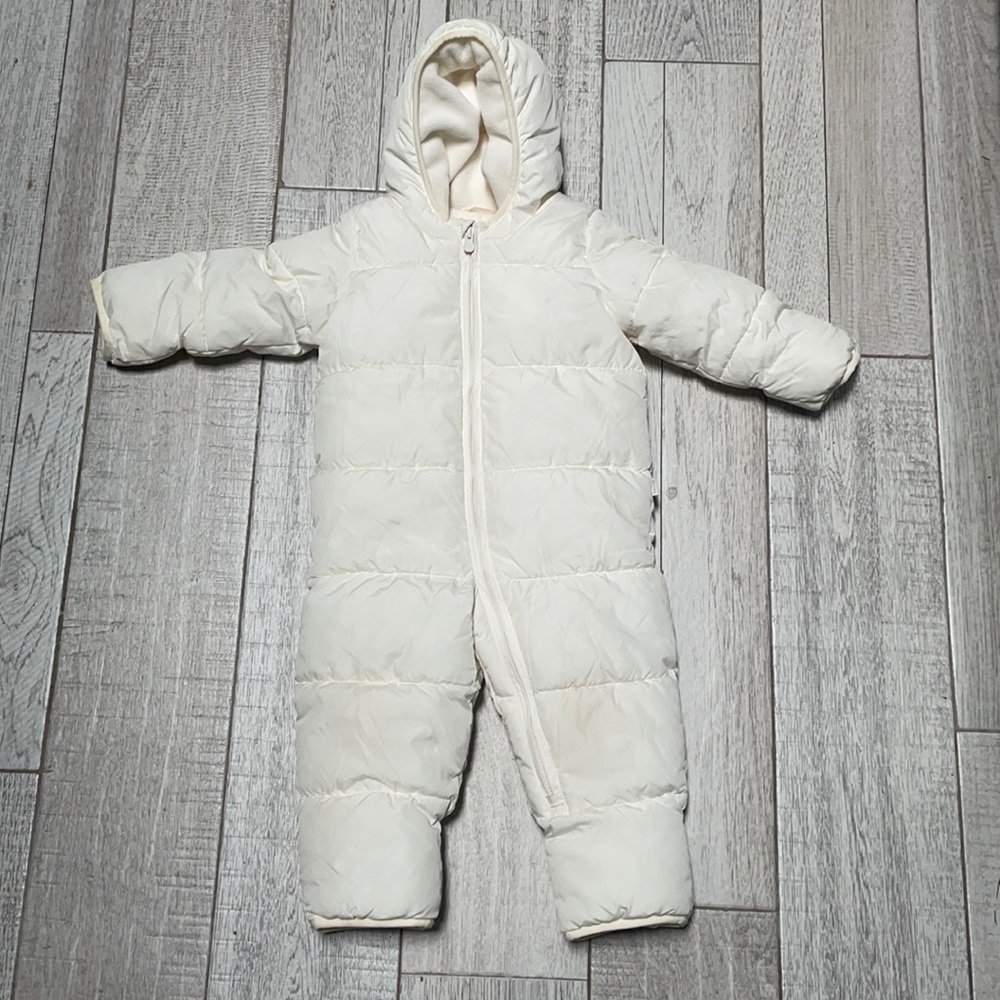 Baby Gap Ivory Snowsuit